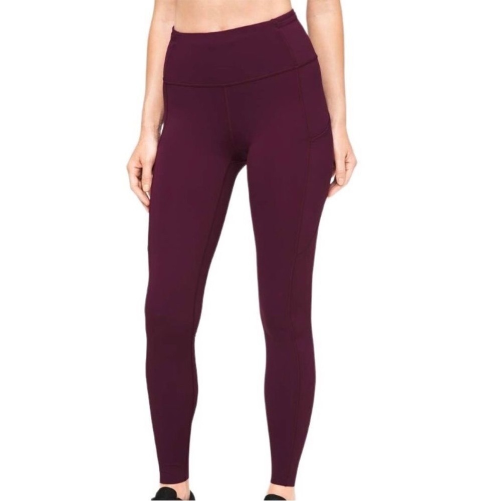 Lululemon Fast and Free High Rise Tight 28” Non Reflective Marvel